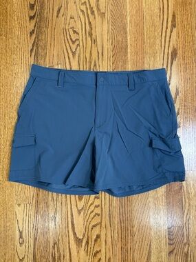L.L. Bean 6" Slate Grey Cargo Utility Outdoor Hiking Shorts